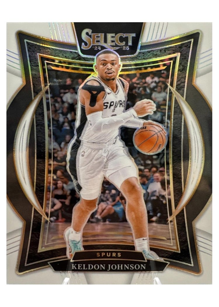 2024-25 Panini Select Base Set Keldon Johnson #58 card