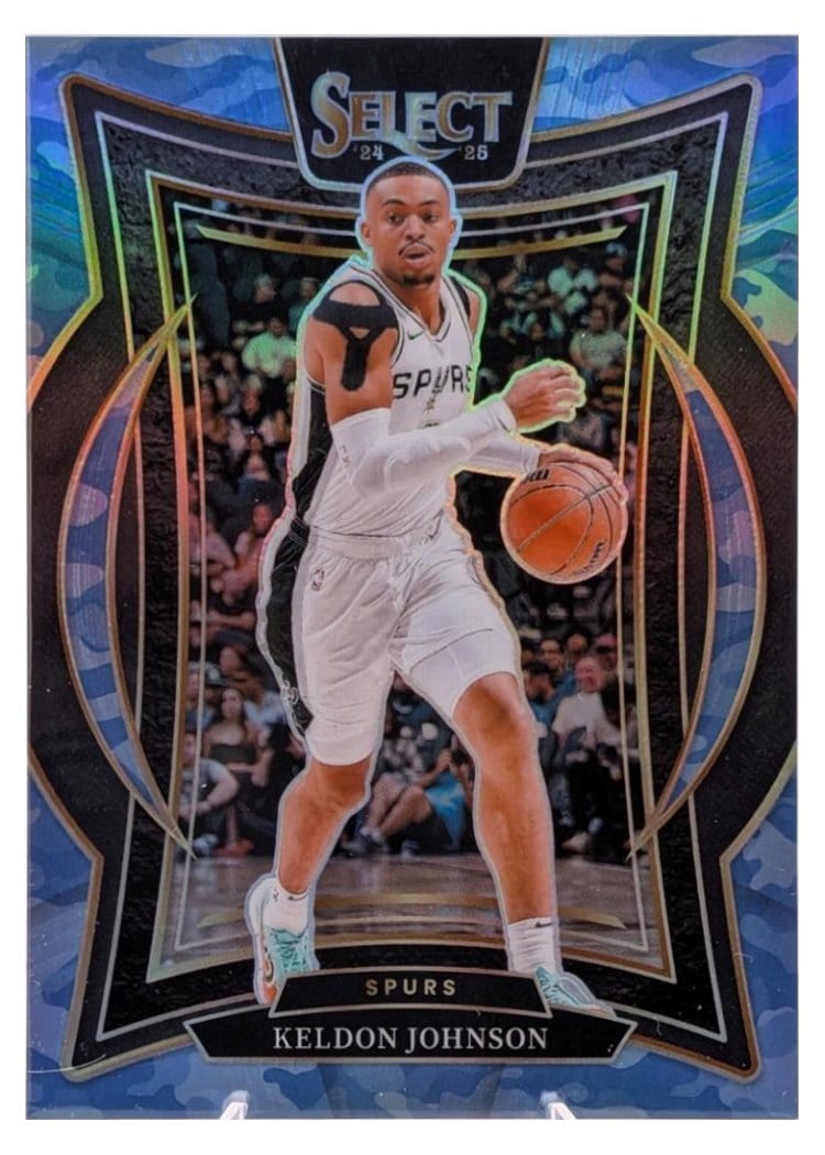2024-25 Panini Select Base Set Keldon Johnson #58 card