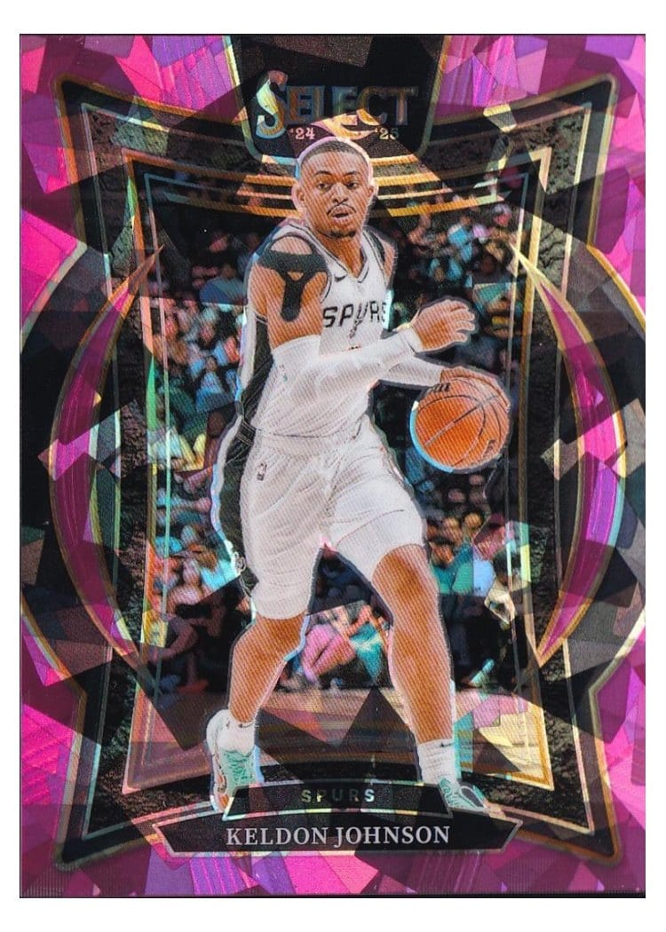 2024-25 Panini Select Base Set Keldon Johnson #58 card