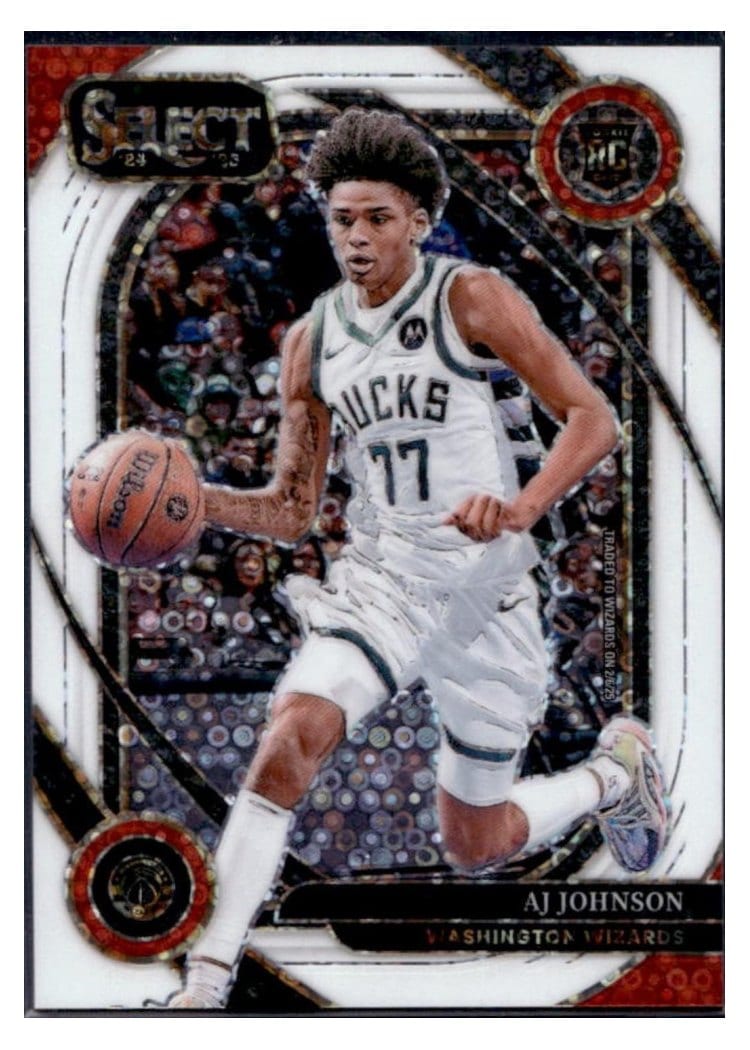 2024-25 Panini Select Base Set Keldon Johnson #58 card