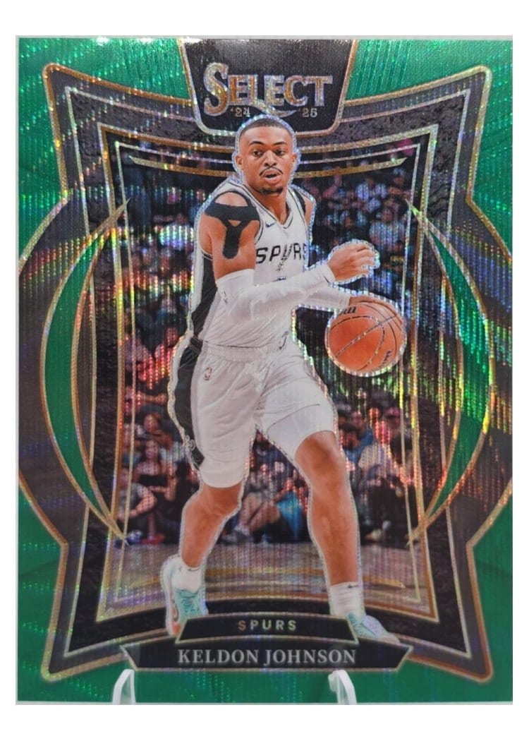 2024-25 Panini Select Base Set Keldon Johnson #58 card