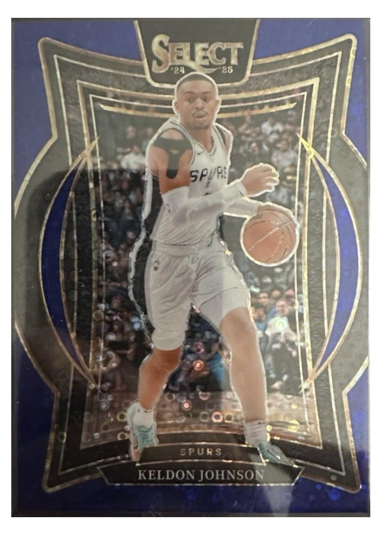 2024-25 Panini Select Base Set Keldon Johnson #58 card