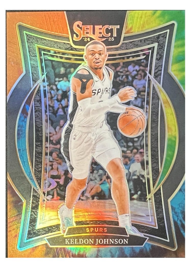 2024-25 Panini Select Base Set Keldon Johnson #58 card
