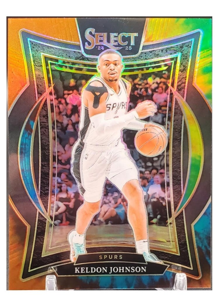 2024-25 Panini Select Base Set Keldon Johnson #58 card