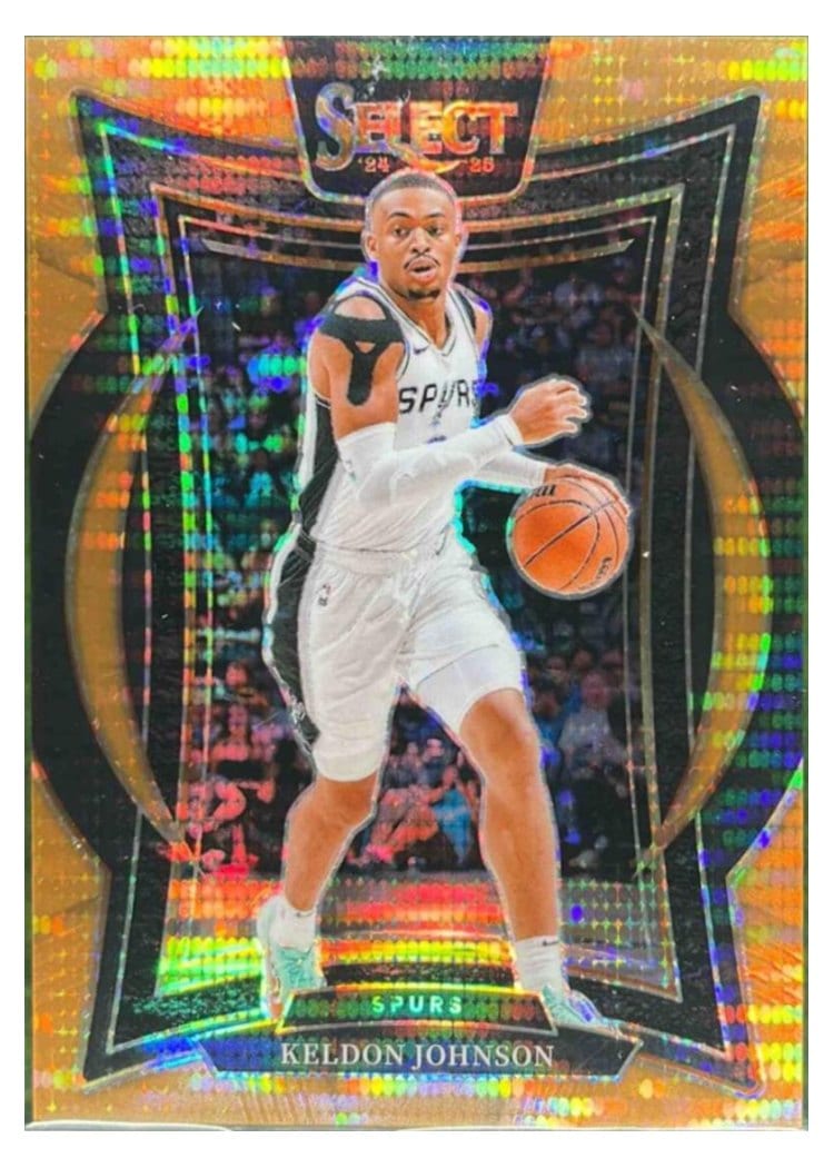 2024-25 Panini Select Base Set Keldon Johnson #58 card