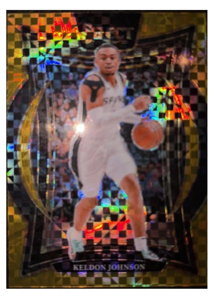 2024-25 Panini Select Base Set Keldon Johnson #58 card