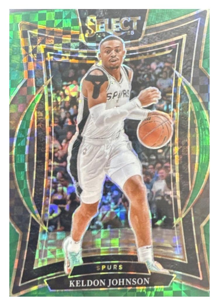 2024-25 Panini Select Base Set Keldon Johnson #58 card