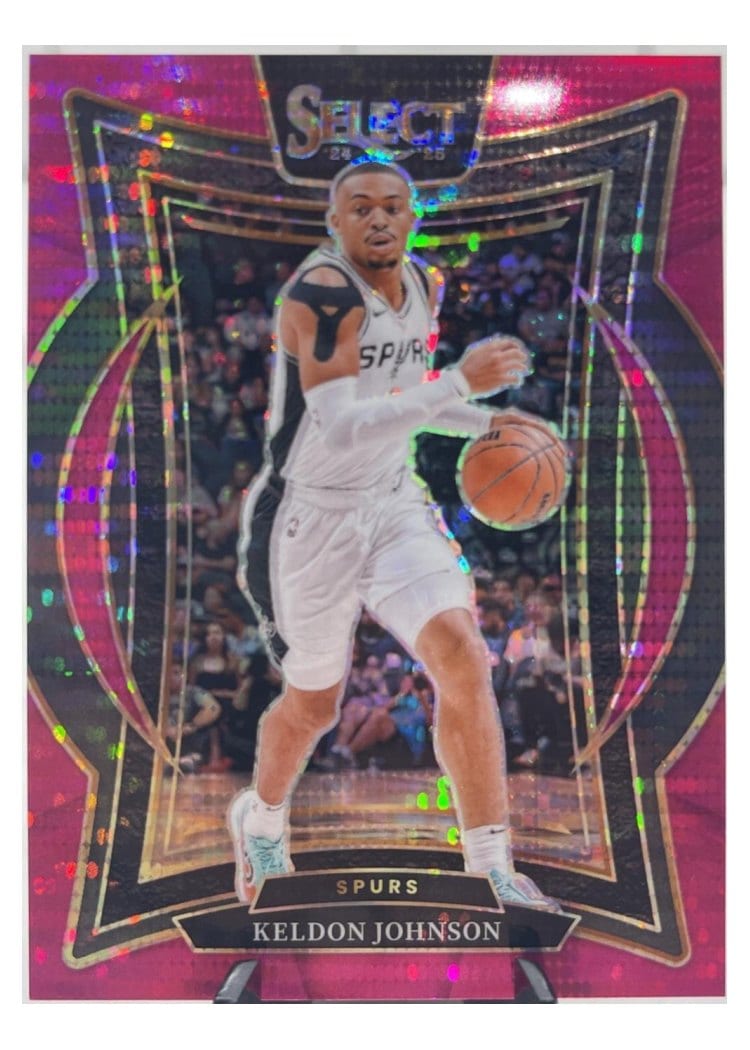 2024-25 Panini Select Base Set Keldon Johnson #58 card