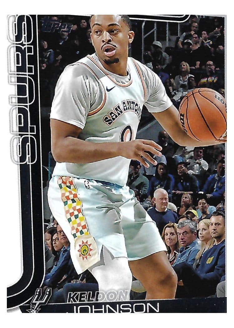 2025-26 Topps Base Set Keldon Johnson #200 card