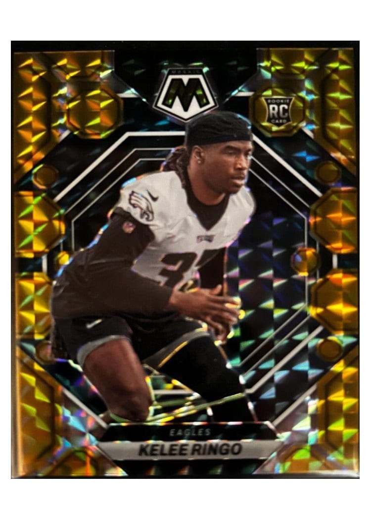 2023 Panini Mosaic Base Set Kelee Ringo Gold #341 card