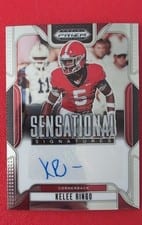2025 Panini Prizm Draft Picks Sensational Signatures Kelee Ringo #79 card