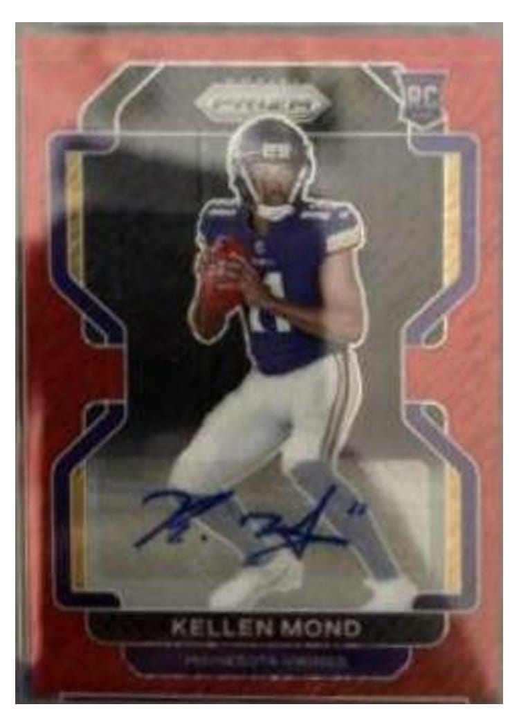 2021 Panini Prizm Base Set Kellen Mond #351 card