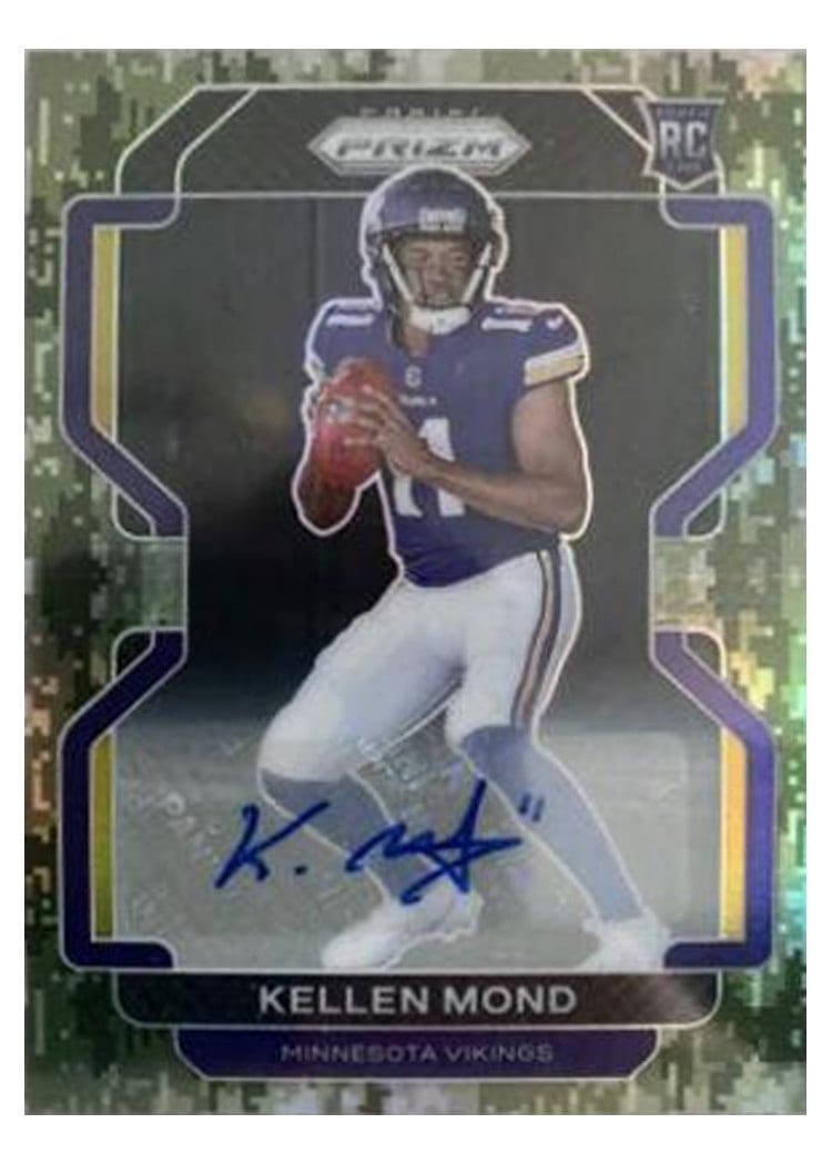 2021 Panini Prizm Base Set Kellen Mond #351 card