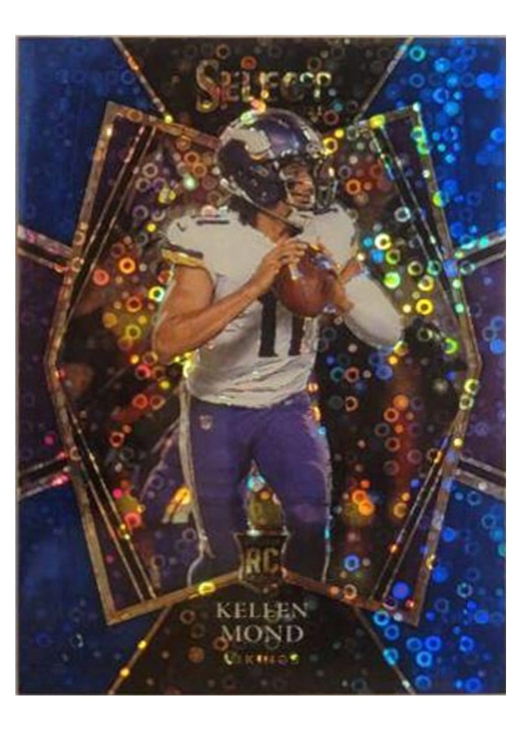 2021 Panini Select Base Set Kellen Mond Blue Disco #164 card