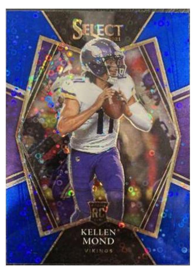 2021 Panini Select Base Set Kellen Mond Blue Disco #264 card