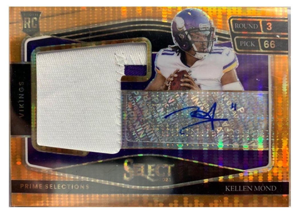 2021 Panini Select Base Set Kellen Mond #364 card