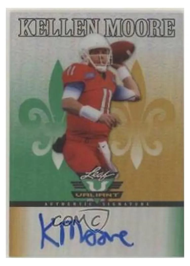 2012 Leaf Valiant Kellen Moore Autograph #KM1 card