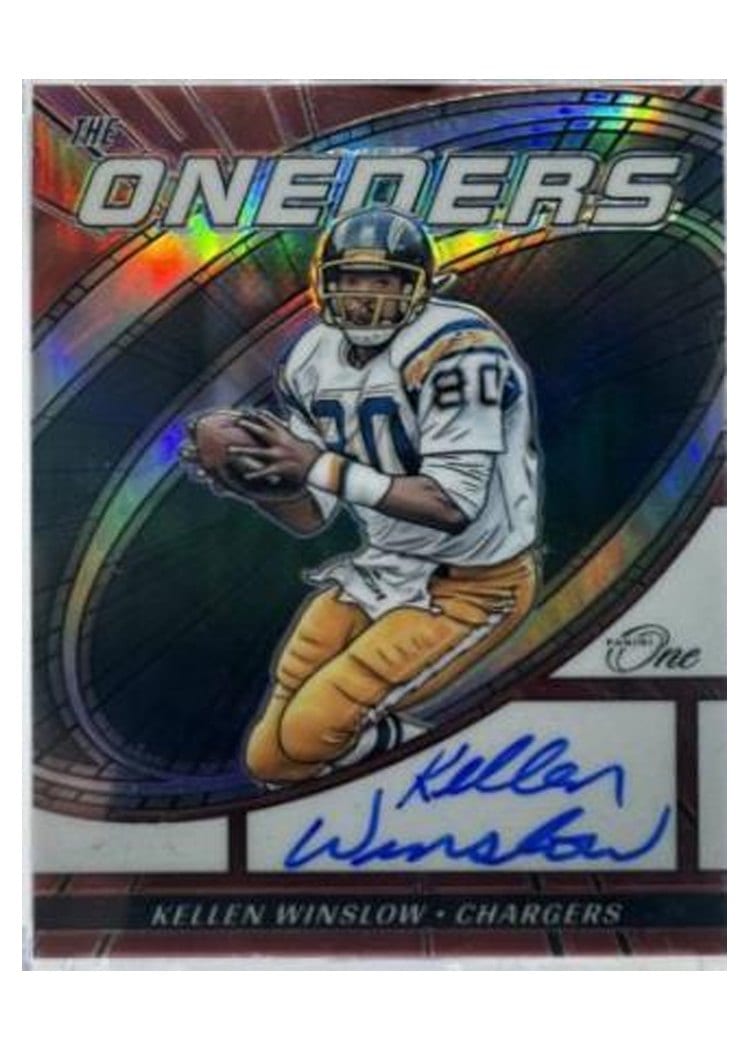 2023 Panini One The Oneders Autographs Kellen Winslow #358 card