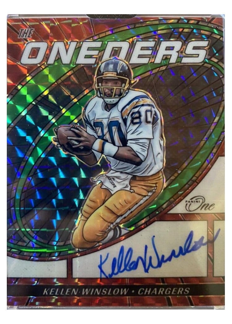 2023 Panini One The Oneders Autographs Kellen Winslow #358 card