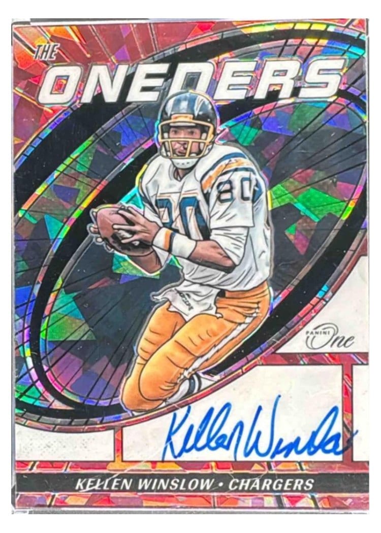 2023 Panini One The Oneders Autographs Kellen Winslow #358 card