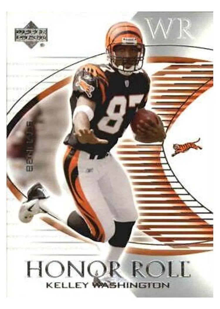 2003 Upper Deck Honor Roll Kelley Washington #2 card