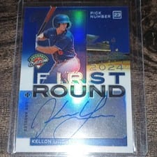 2024 Panini Prospect Edition First Round Signatures Kellon Lindsey #FRS-KL card