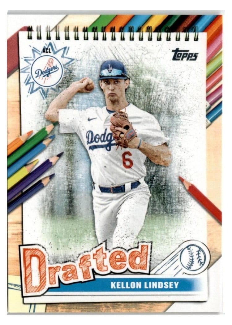 2025 Topps Pro Debut Drafted Kellon Lindsey #DF-12 card