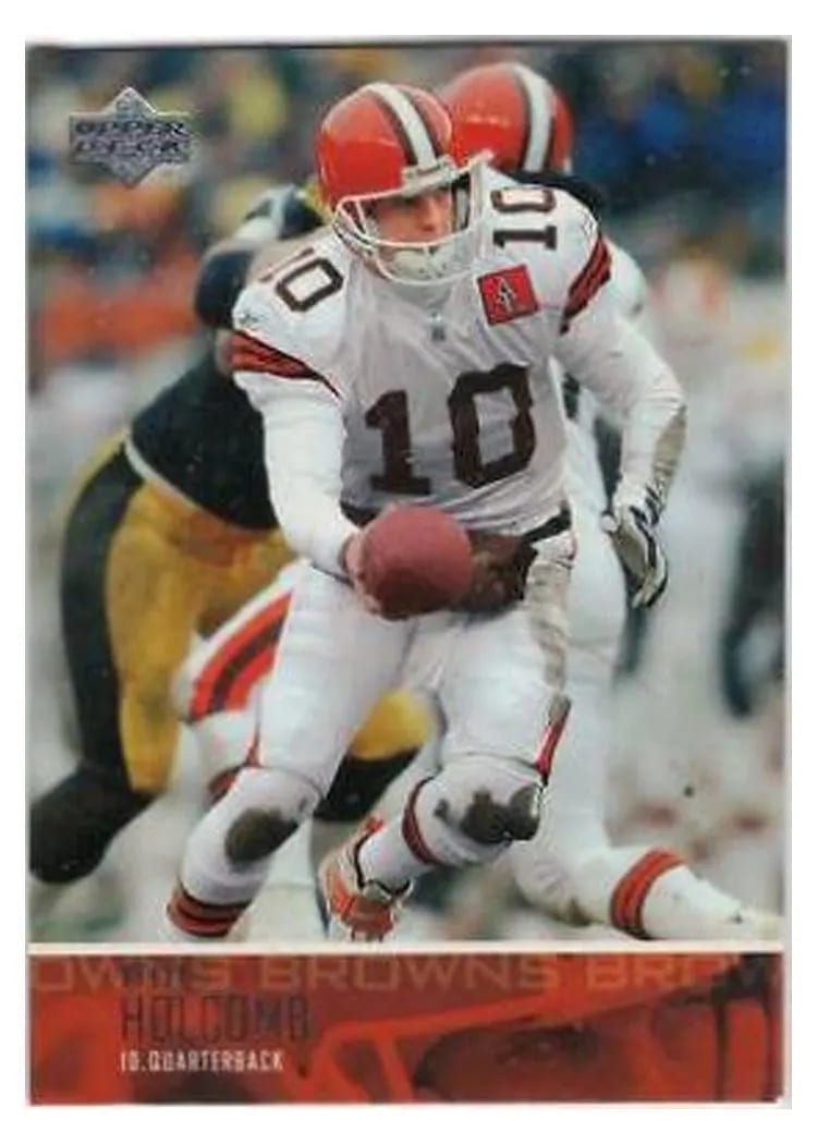 2003 Upper Deck Kelly Holcomb #73 card