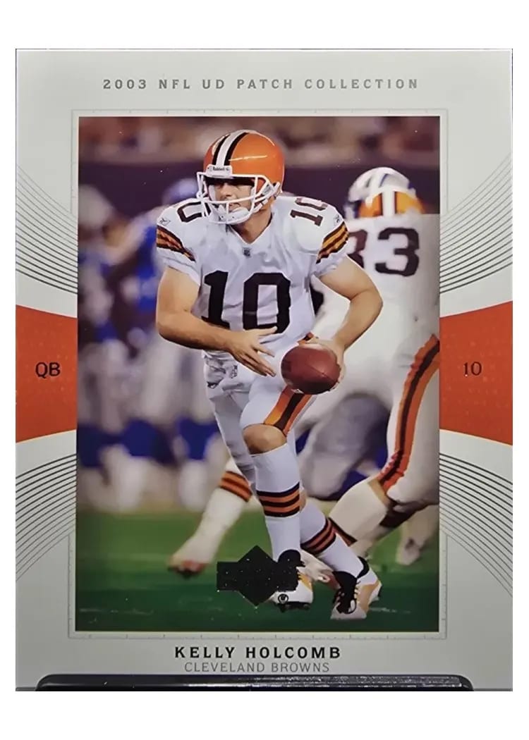 2003 Upper Deck Patch Collection Kelly Holcomb #61 card