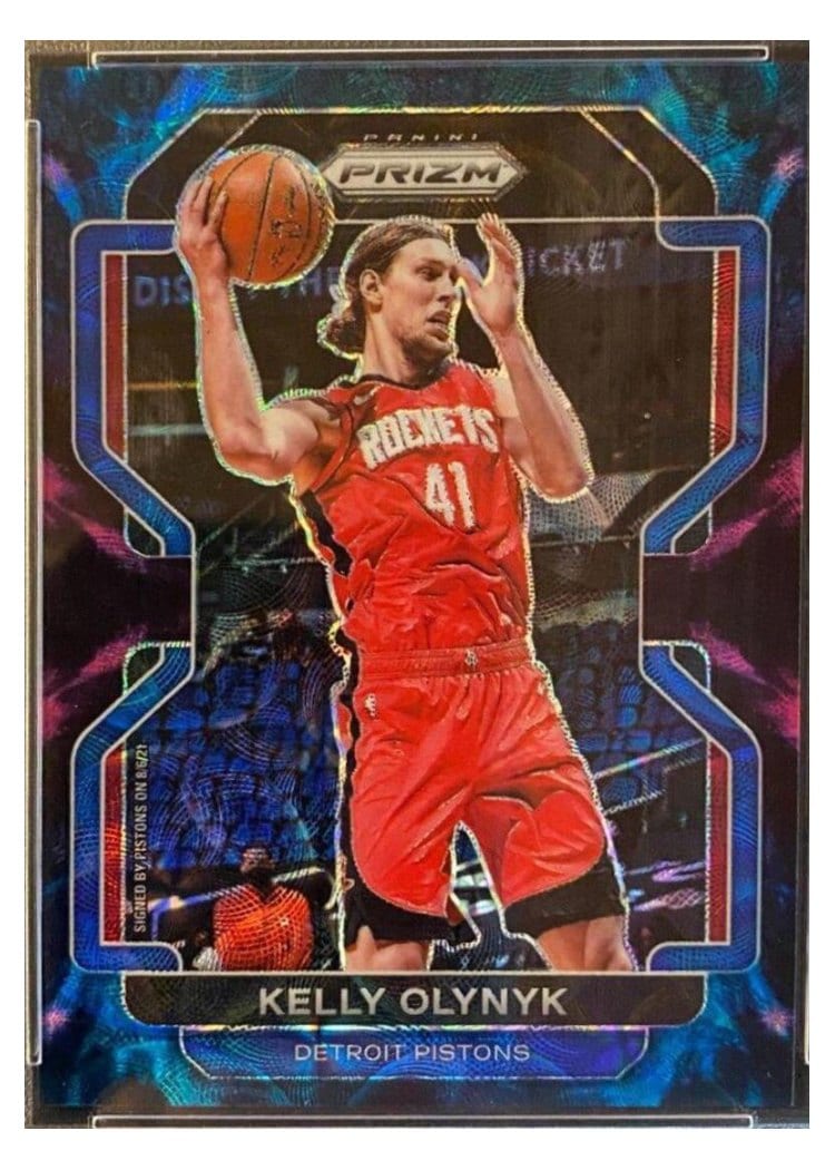 2021-22 Panini Prizm Base Set Kelly Olynyk #150 card