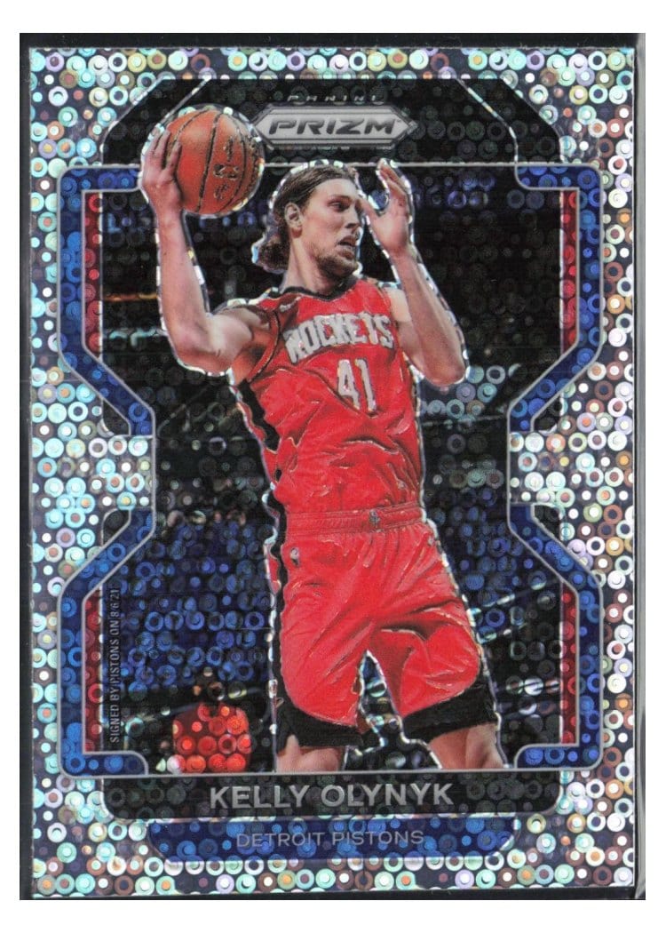 2021-22 Panini Prizm Base Set Kelly Olynyk Fast Break Prizm #150 card