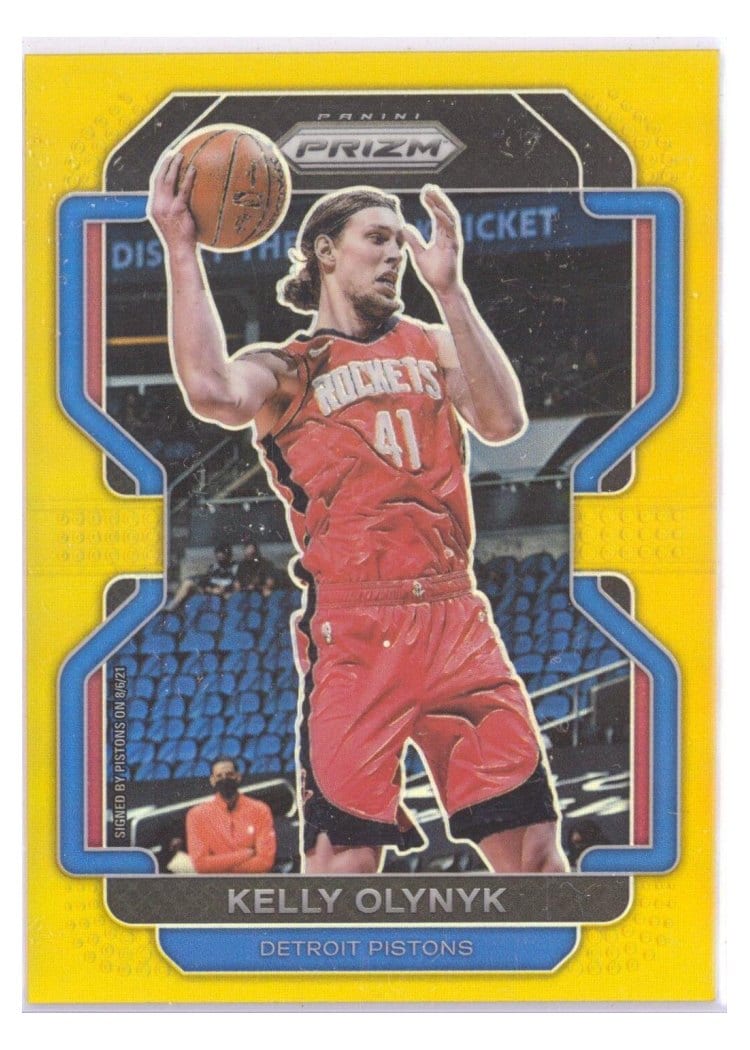 2021-22 Panini Prizm Base Set Kelly Olynyk #150 card
