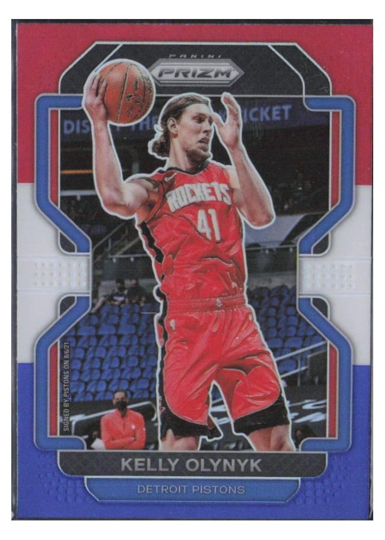 2021-22 Panini Prizm Base Set Kelly Olynyk #150 card