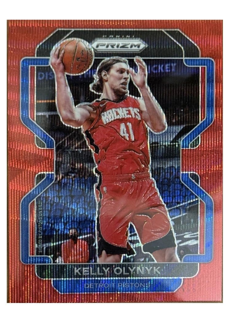 2021-22 Panini Prizm Base Set Kelly Olynyk #150 card
