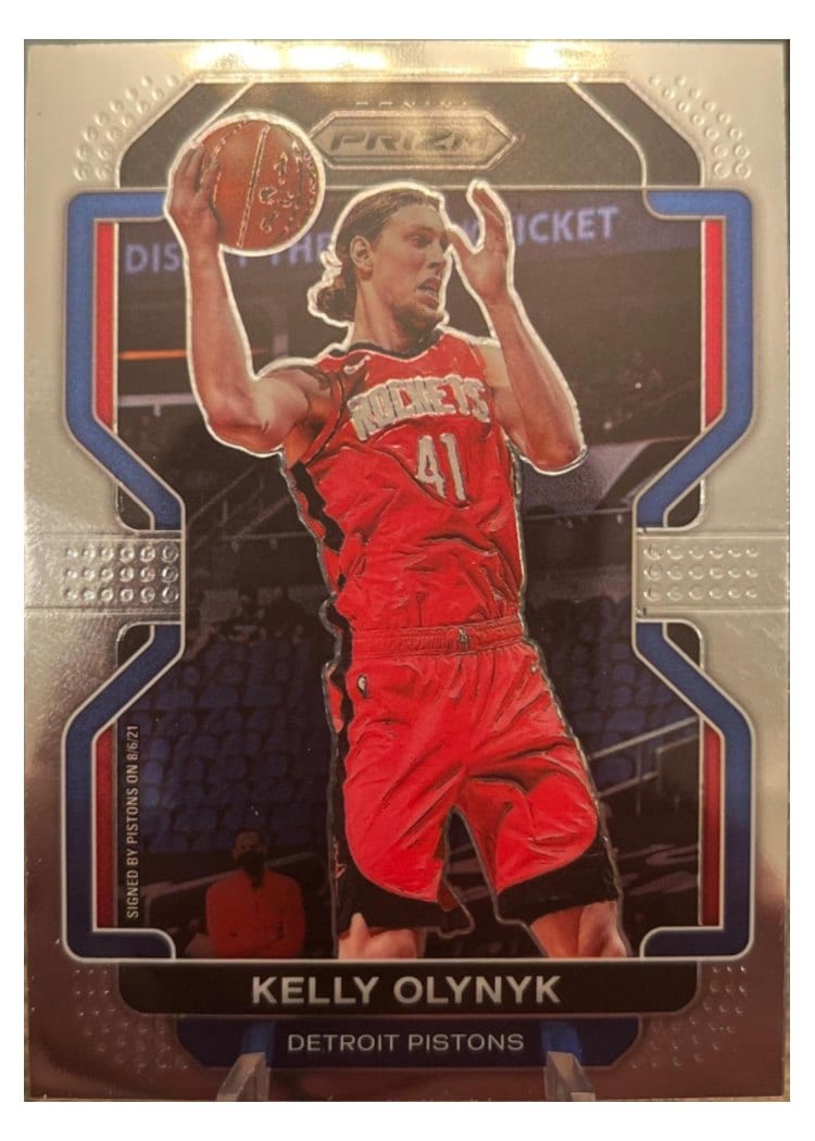 2021-22 Panini Prizm Base Set Kelly Olynyk #150 card
