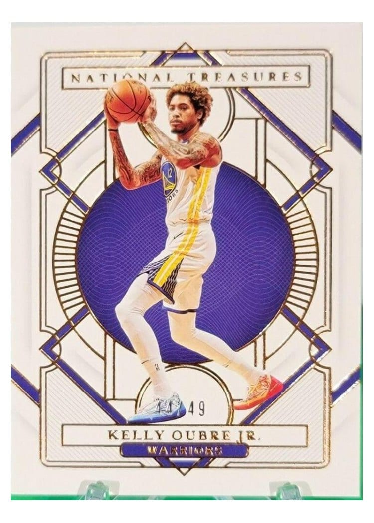 2020-21 Panini National Treasures Base Set Kelly Oubre Jr #62 card