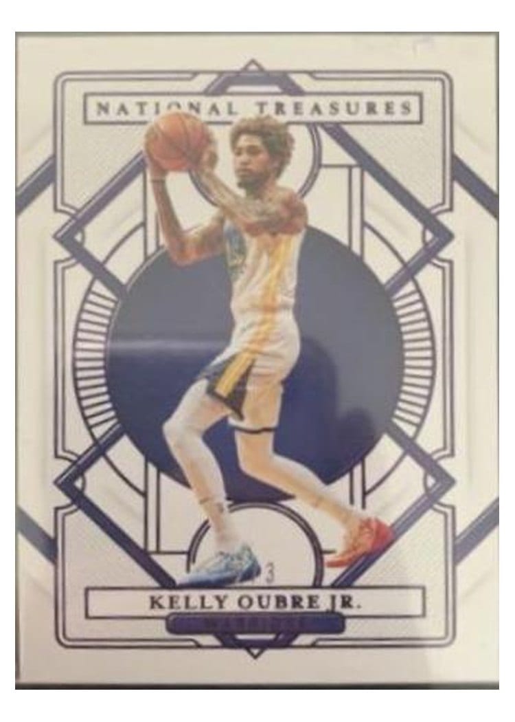 2020-21 Panini National Treasures Base Set Kelly Oubre Jr #62 card
