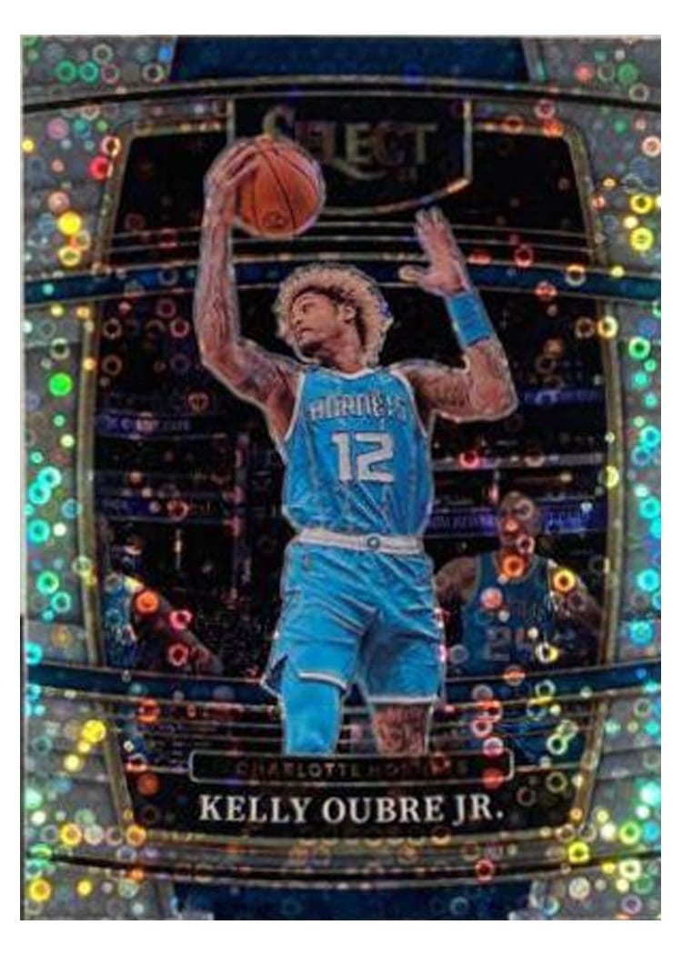 2021-22 Panini Select Base Set Kelly Oubre Jr. Disco Prizm #30 card