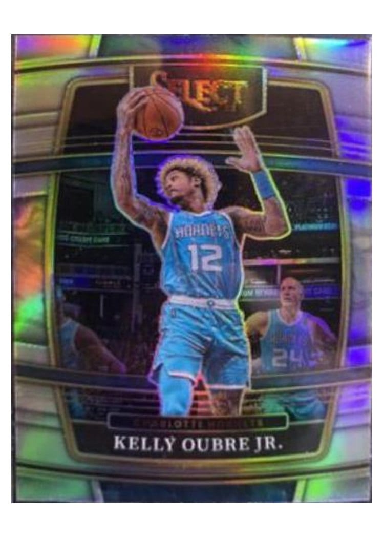 2021-22 Panini Select Base Set Kelly Oubre Jr. Silver Prizm #30 card
