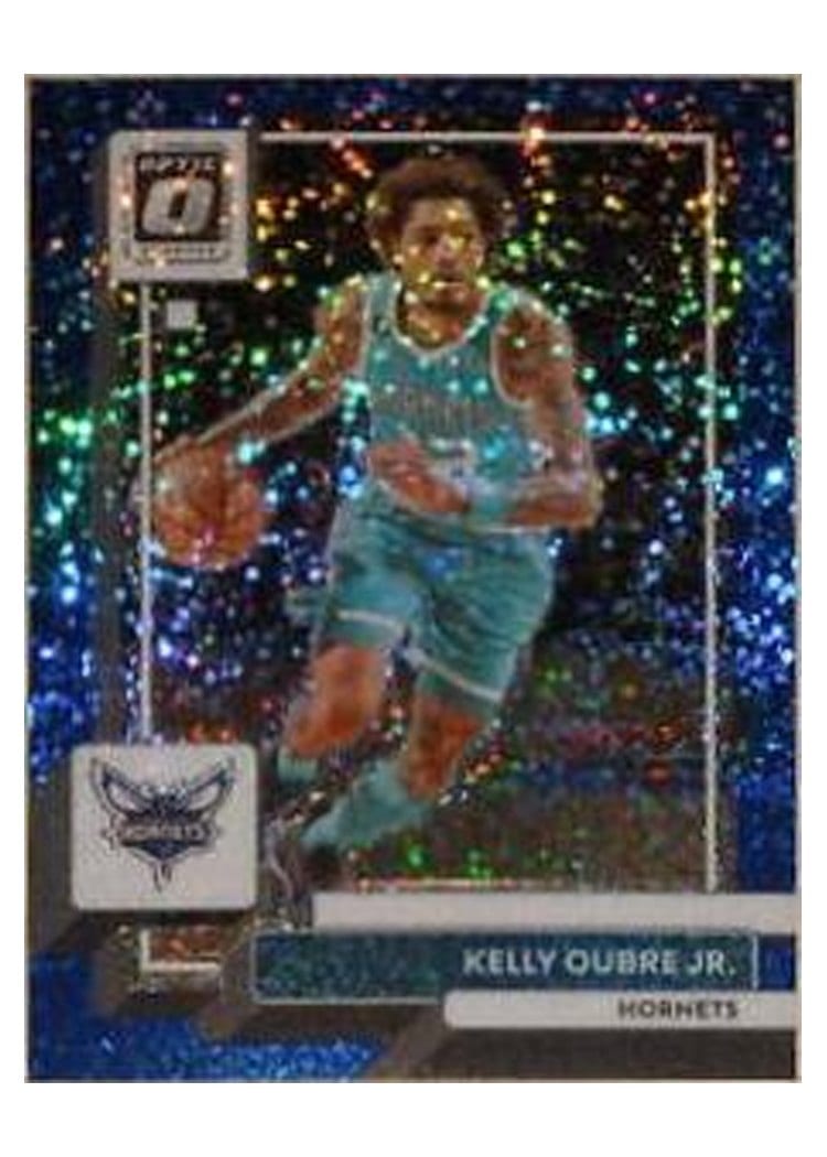 2022-23 Donruss Optic Base Set Kelly Oubre Jr. Blue Sparkle #173 card