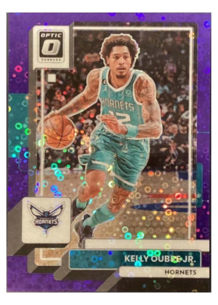 2022-23 Donruss Optic Base Set Kelly Oubre Jr. Fast Break Purple #173 card