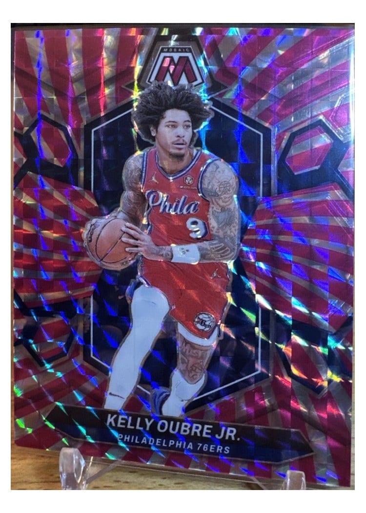 2023-24 Panini Mosaic Base Set Kelly Oubre Jr. #58 card