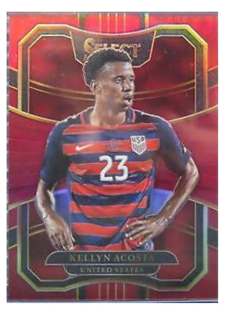2017 Panini Select Kellyn Acosta #9 card