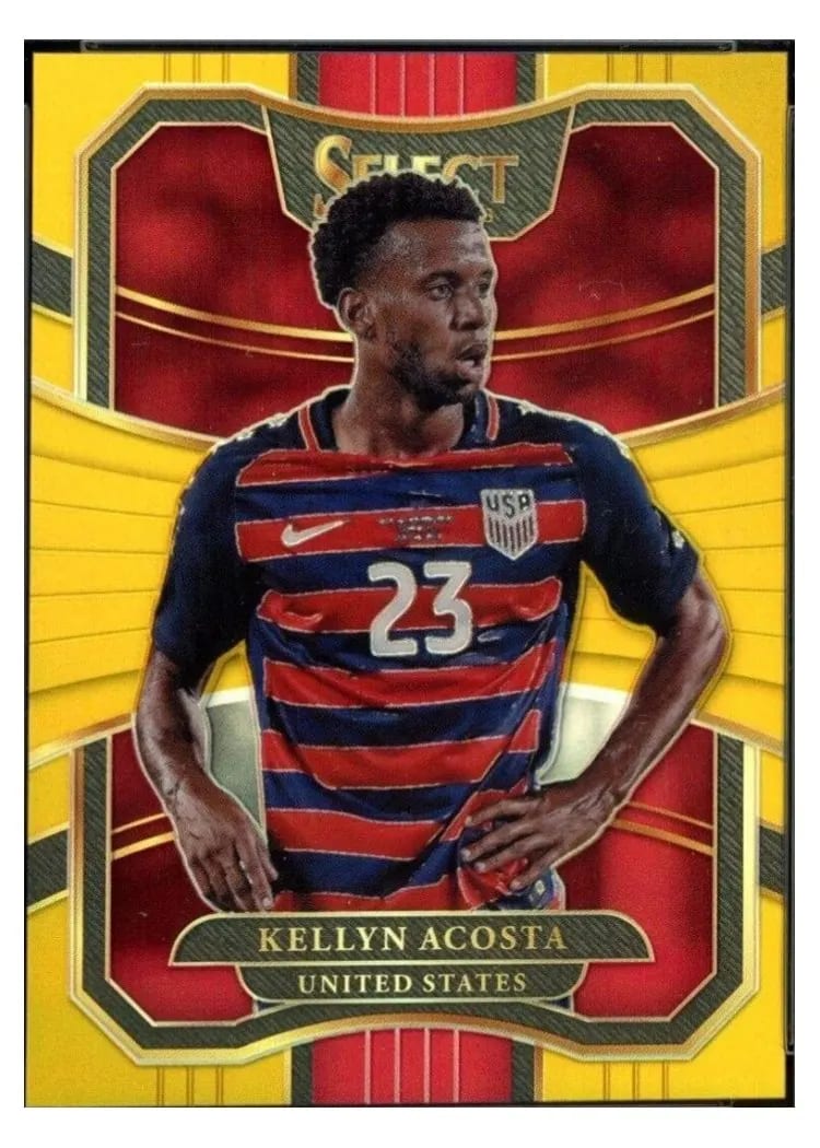 2017 Panini Select Kellyn Acosta #9 card