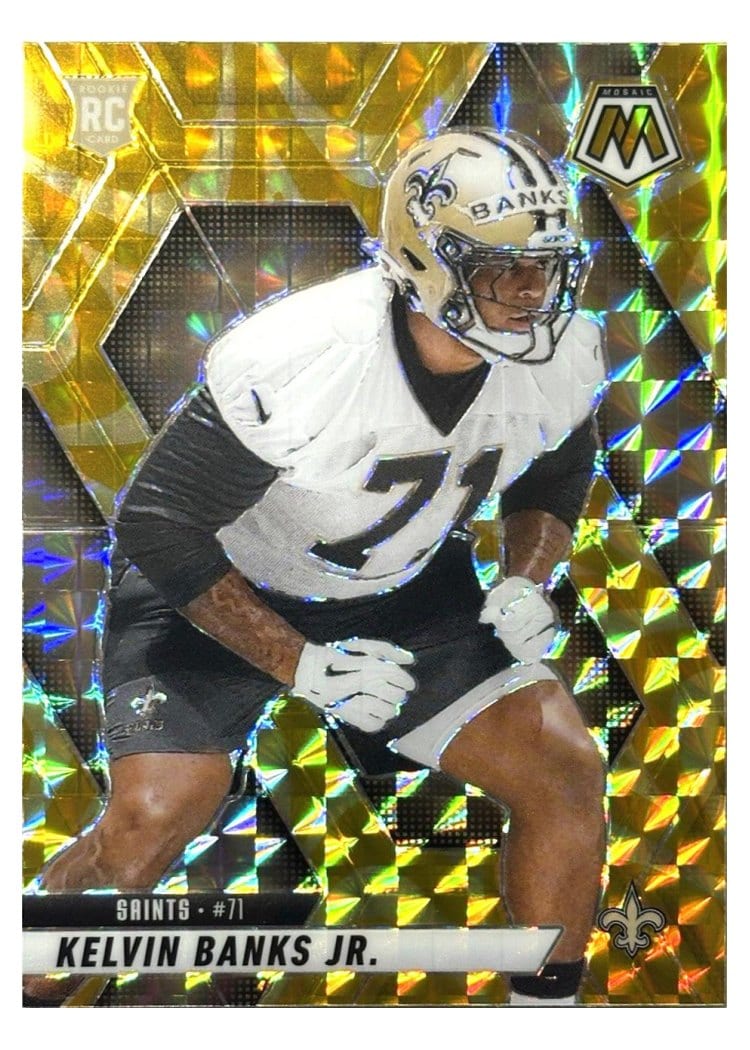 2025 Panini Mosaic Base Set Kelvin Banks Jr. #338 card