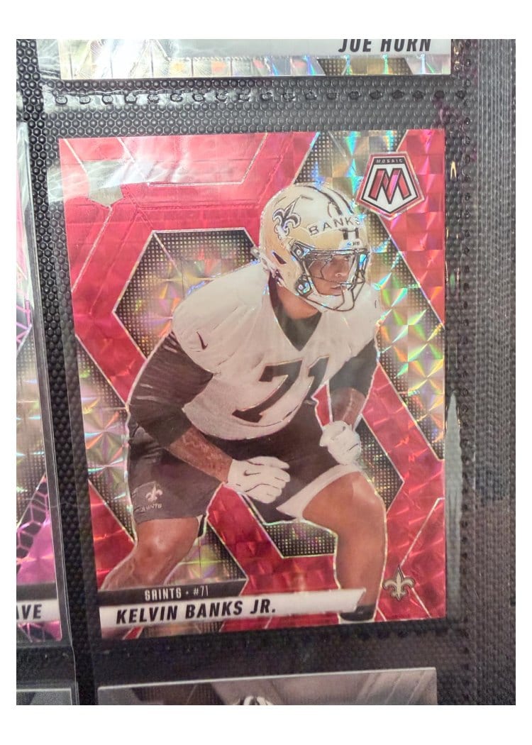 2025 Panini Mosaic Base Set Kelvin Banks Jr. #338 card
