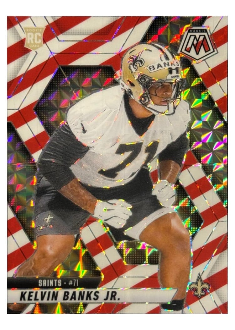 2025 Panini Mosaic Base Set Kelvin Banks Jr. #338 card