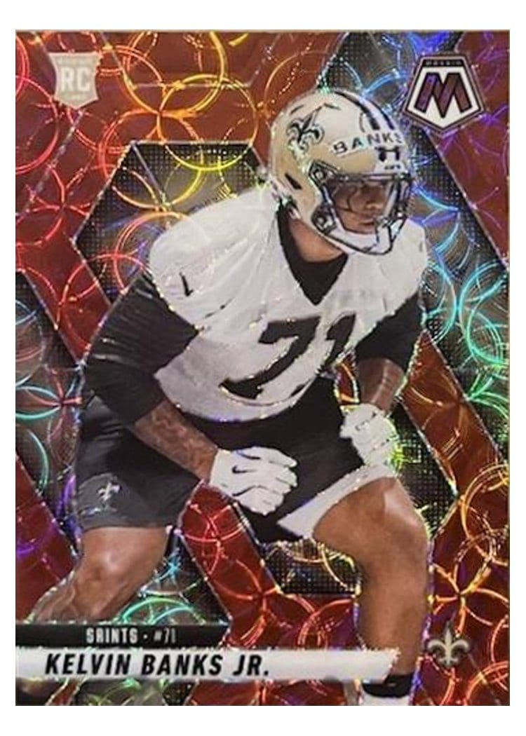 2025 Panini Mosaic Base Set Kelvin Banks Jr. #338 card