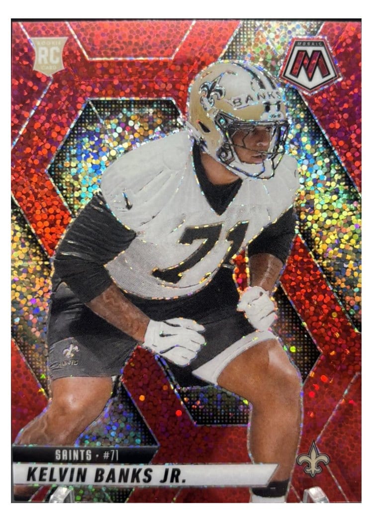 2025 Panini Mosaic Base Set Kelvin Banks Jr. #338 card