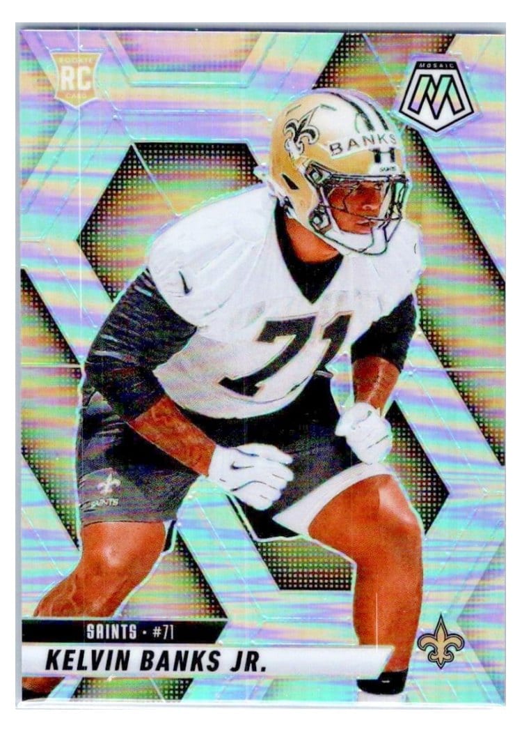 2025 Panini Mosaic Base Set Kelvin Banks Jr. #338 card